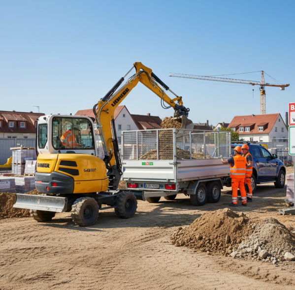 Abtransport & Entsorgung von Boden