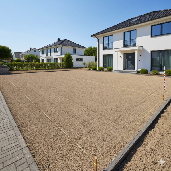 Feinplanum und Geländemodellierung